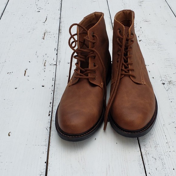 G.H. BASS & CO. Men\'s Brown Hiking Ankle Boots Shoes Size 10